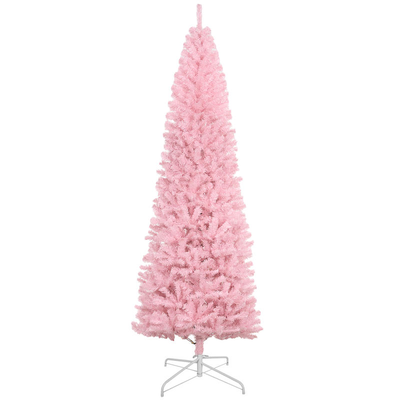 Christmas Tree Artificial - HOMCOM 8' Artificial Christmas Tree Douglas