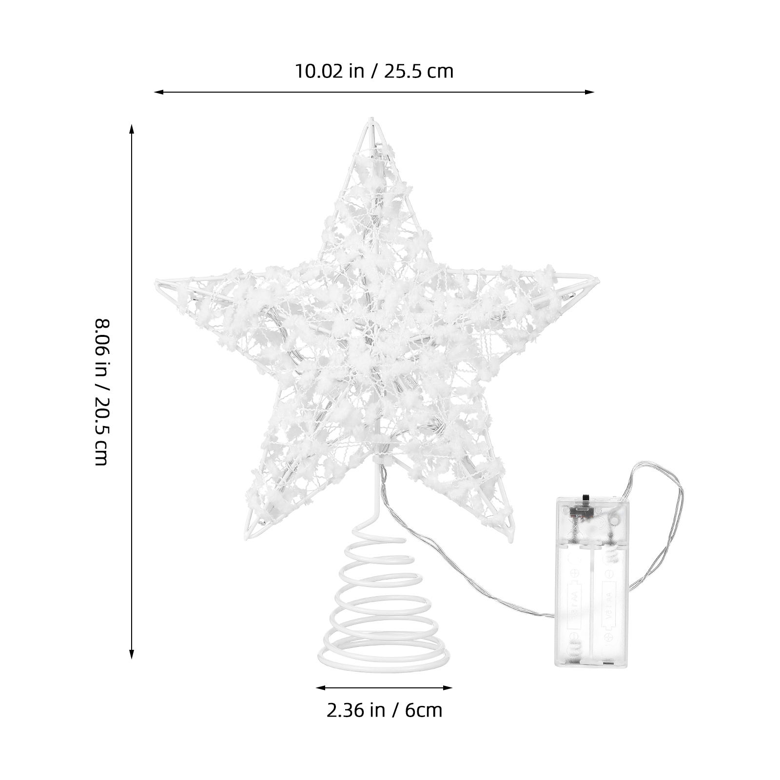 1Pcs Christmas Tree Star Lamp  - Star Tree Topper review and price