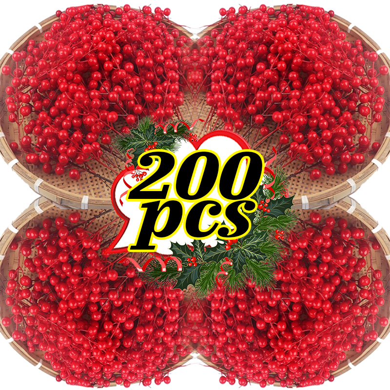 200/10pcs Christmas Artificial - Christmas Wreath Fake review and price