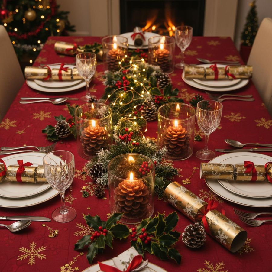 6 Sets Pine Cone Candles Flamm - Holiday Candle Set review and price