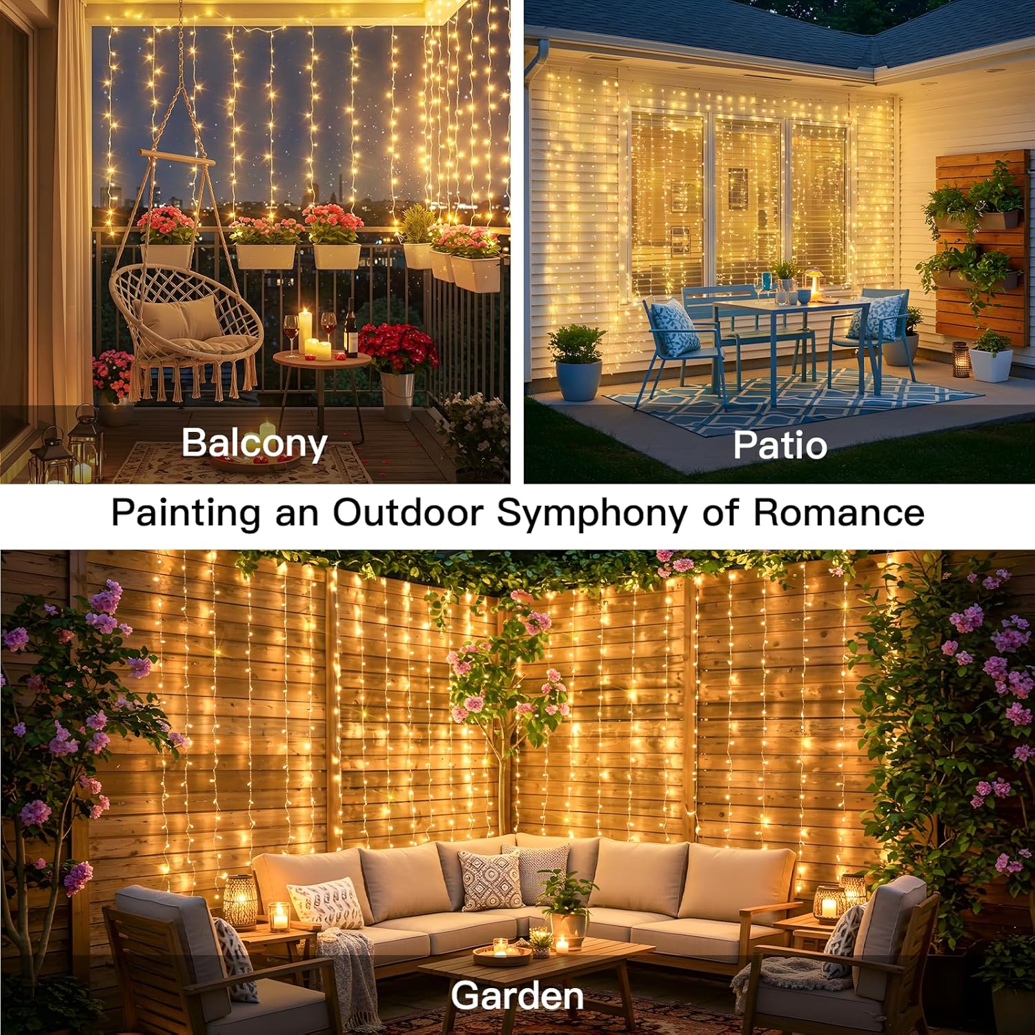 Curtain Lights For Bedroom 200 - Christmas Lights Outdoor review and price