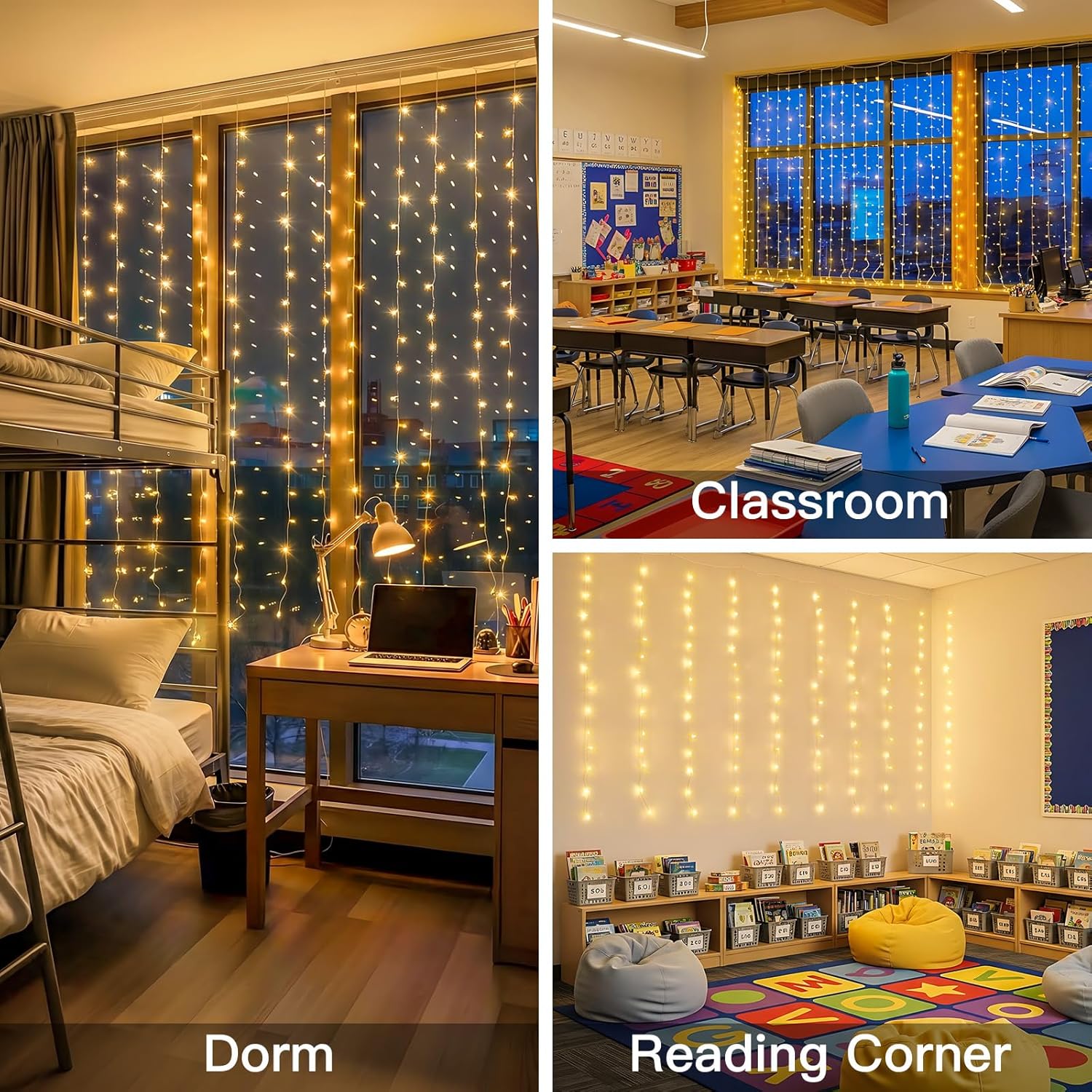 Curtain Lights For Bedroom 200 - Christmas Lights Outdoor review and price