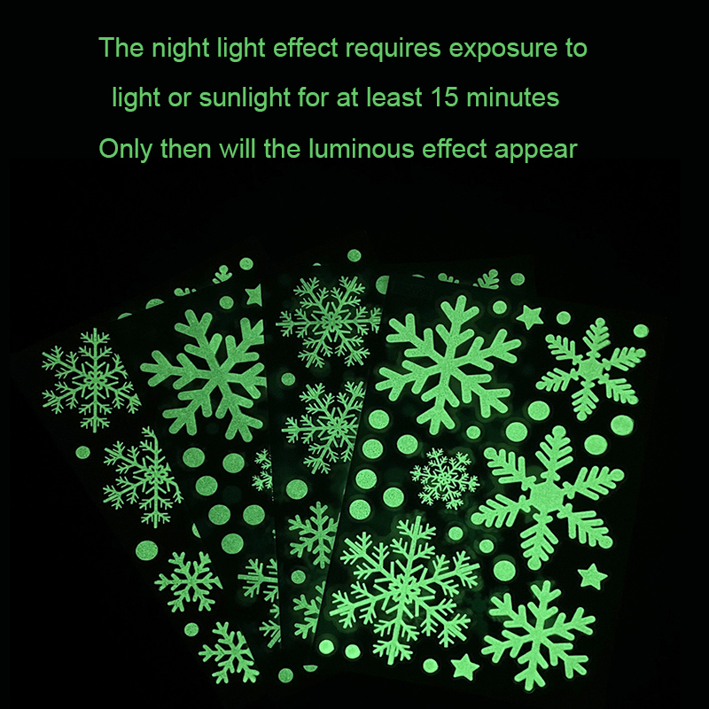 Christmas Luminous Snowflake W - Snowflake Window Decal review and price