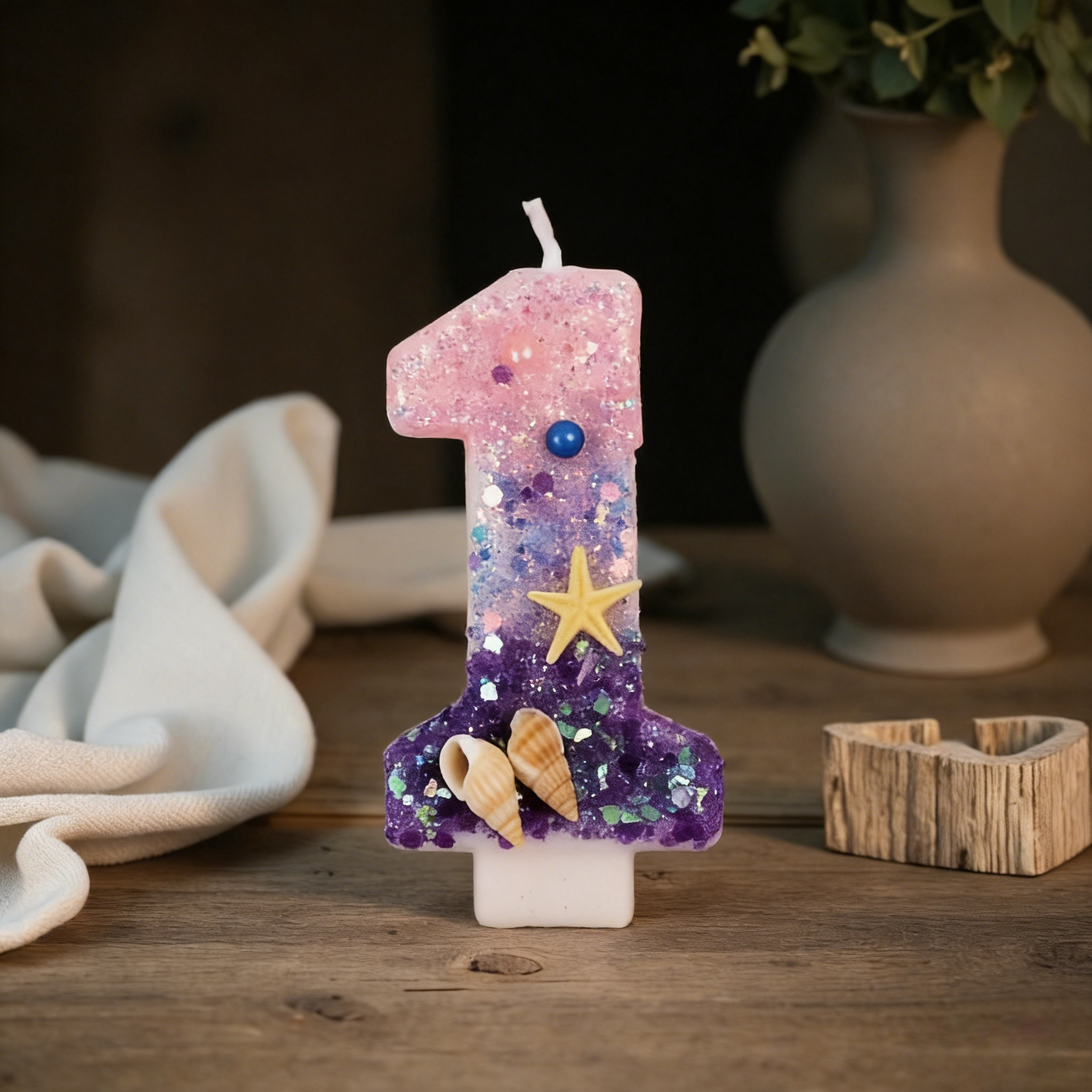 Three Color Gradient Mermaid 0 - Holiday Candle Set review and price