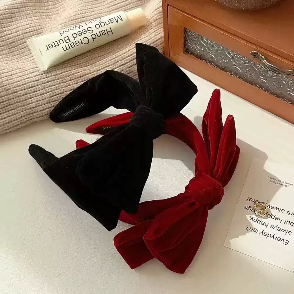 AWAYTR 1pc Large Velvet Bow Ha - Ribbon Bow Gift review and price