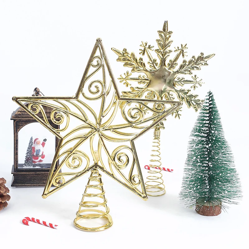 Gold Glitter Metal Tree Topper - Star Tree Topper review and price