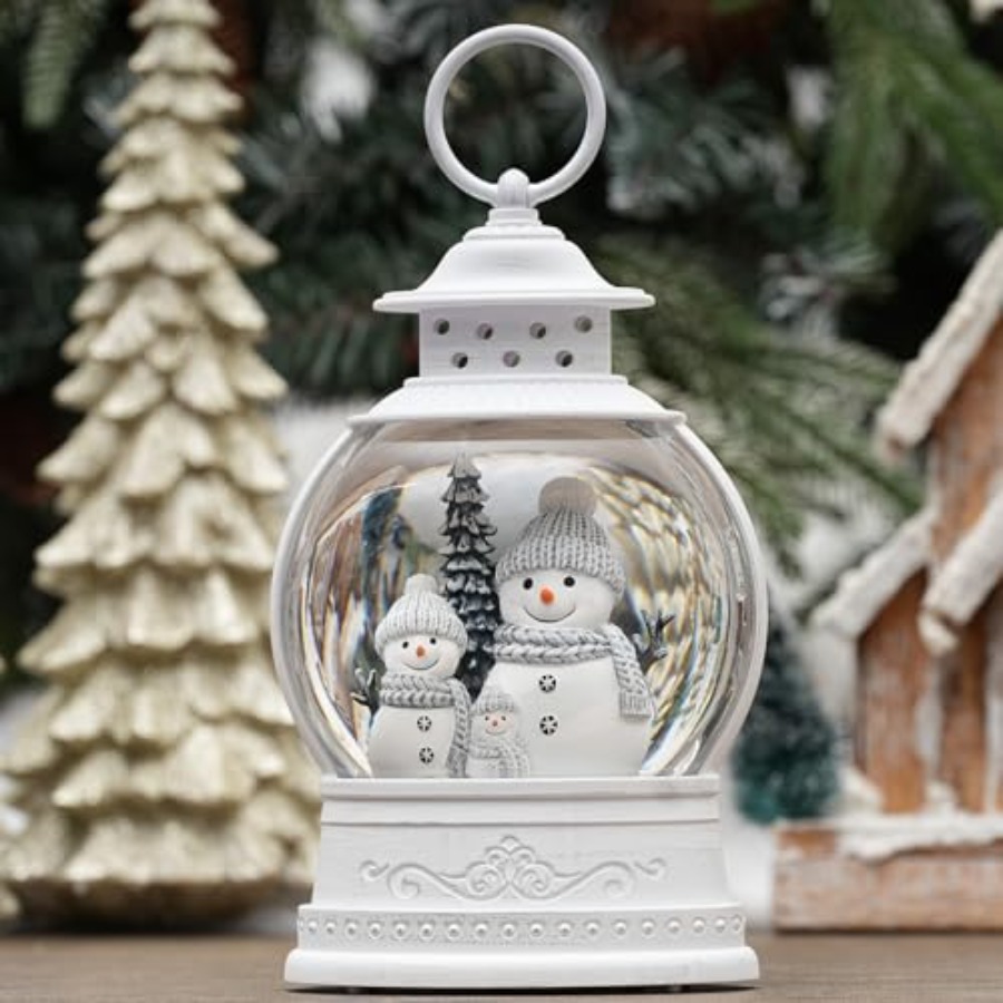 Christmas Snow Globe Lantern M - Snow Globe Musical review and price