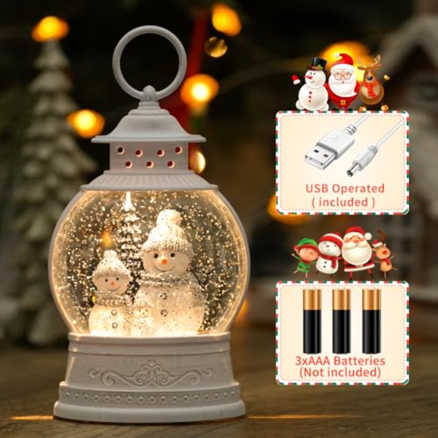 Christmas Snow Globe Lantern M - Snow Globe Musical review and price