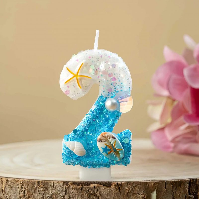 Shell-shaped Starfish Digital  - Holiday Candle Set review and price