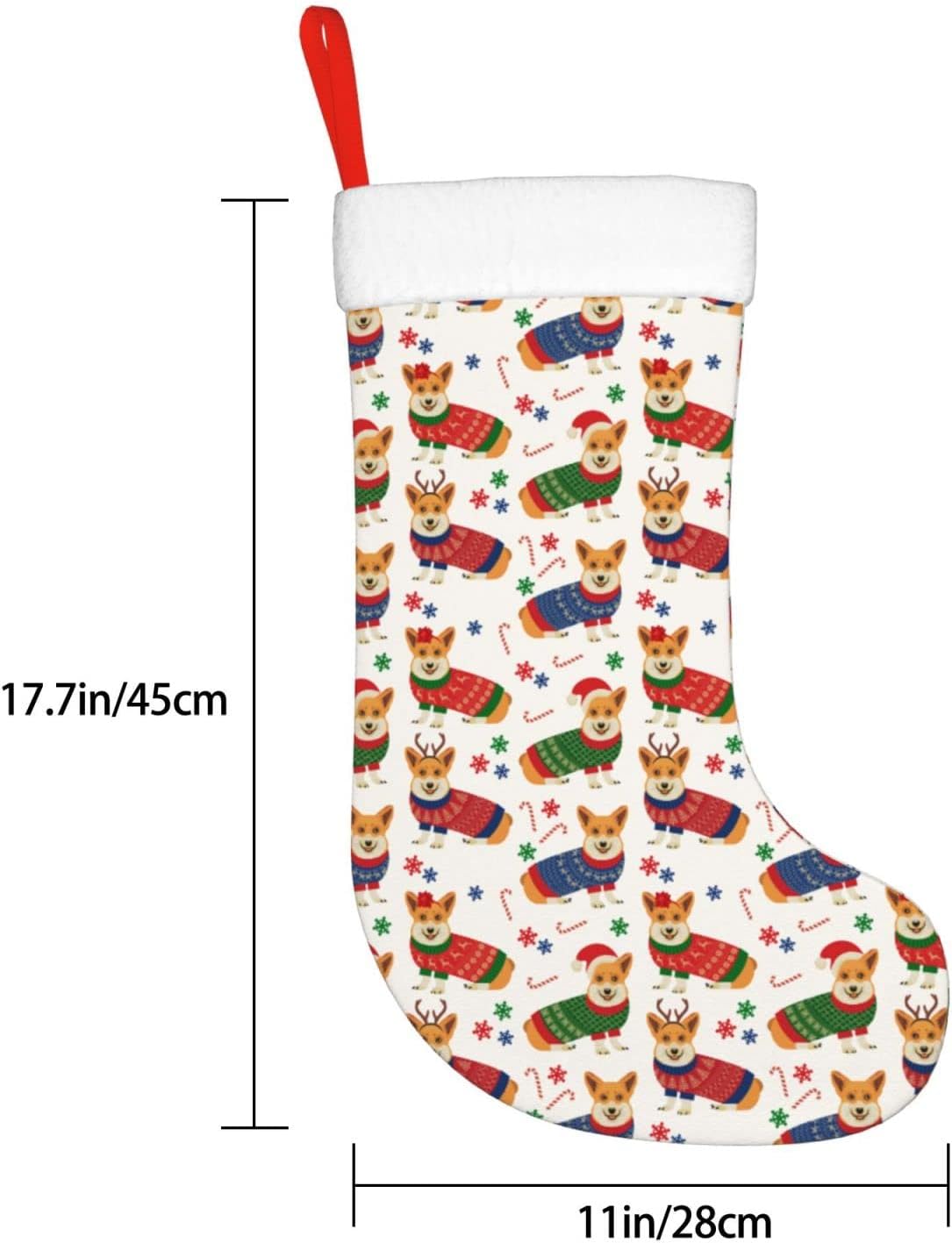 Christmas Corgi Dog Christmas  - Christmas Stocking Hanging review and price