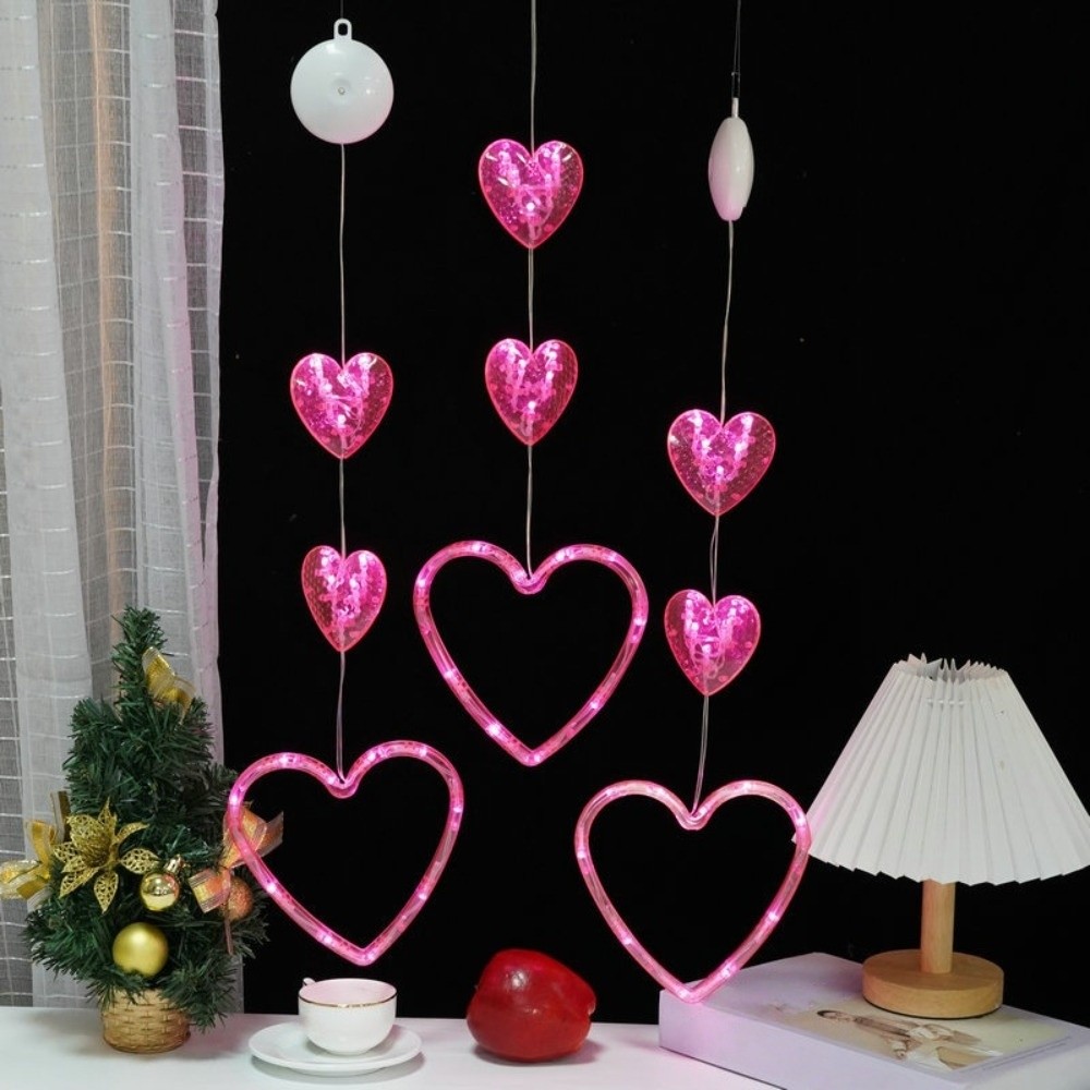 Creative Heart Curtain Fairy L - Led Fairy String Lights review and price