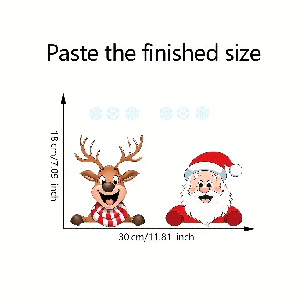 Festive Christmas Window Stick - Snowflake Window Decal review and price
