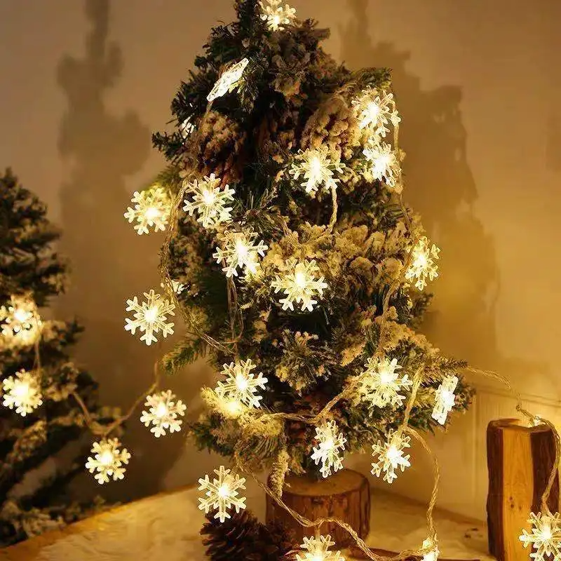10/20/40 LED Snowflake String  - Led Fairy String Lights review and price
