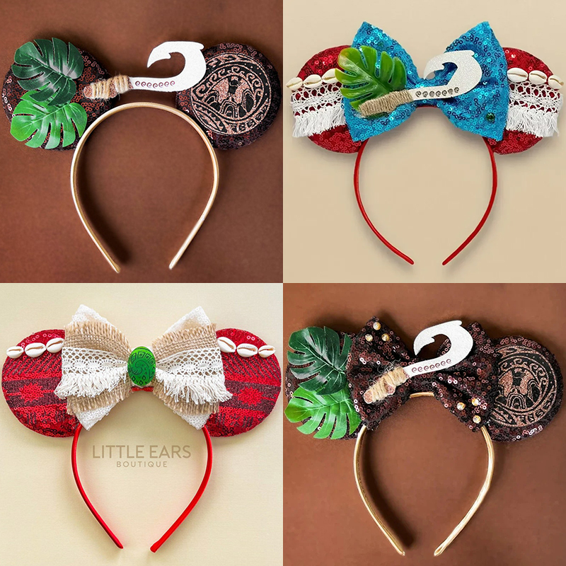 Disney Moana 2 Ear Headband fo - Ribbon Bow Gift review and price