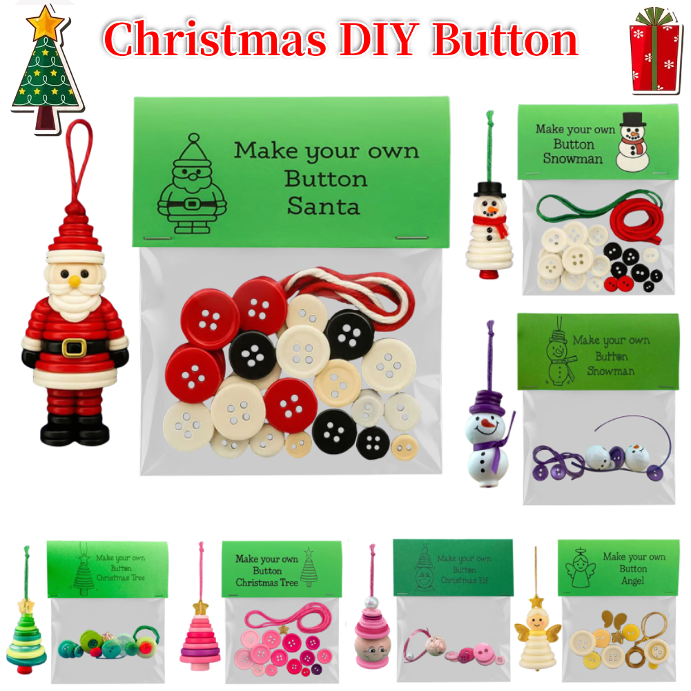 DIY Button Snowman Ornament Ki - Christmas Stocking Hanging review and price