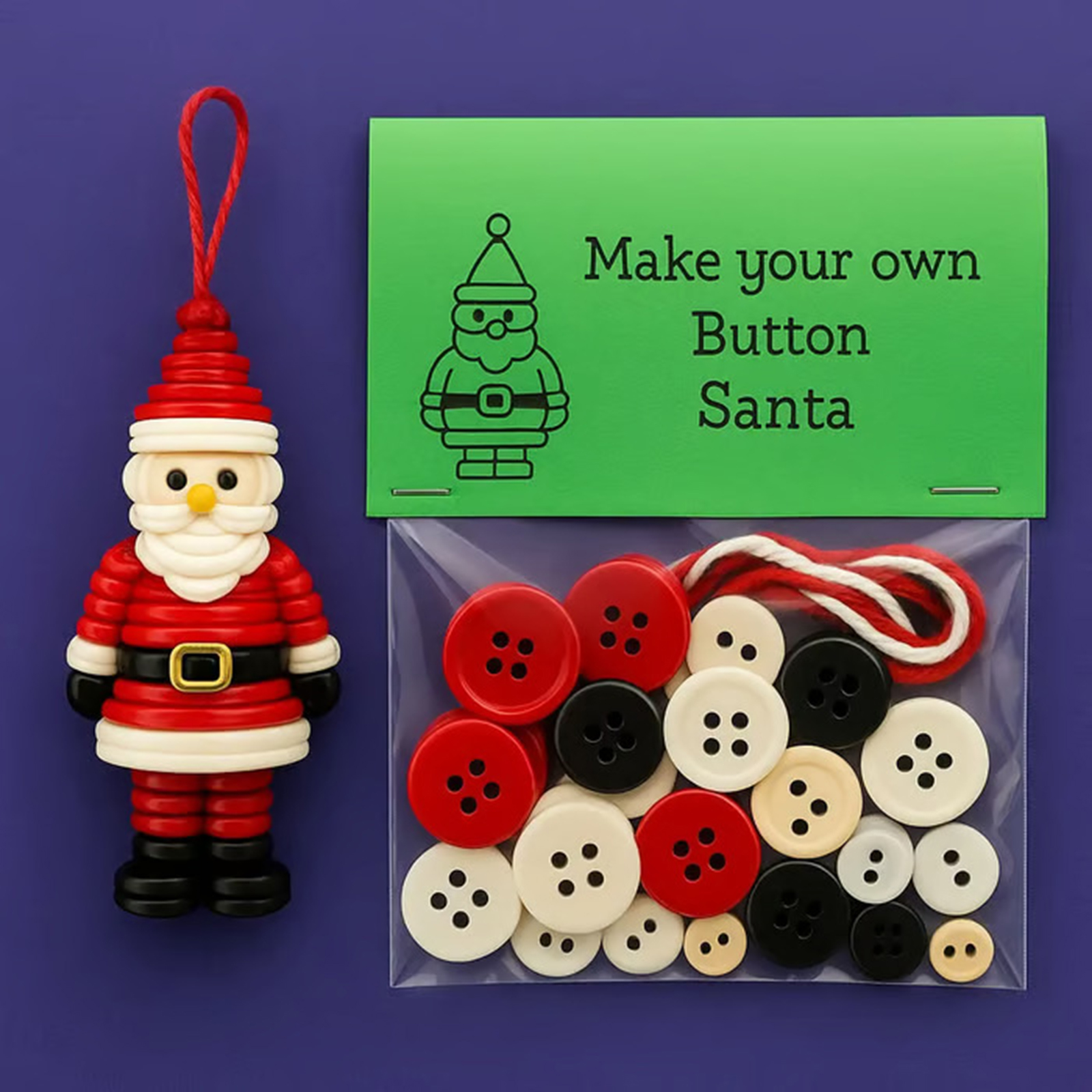 DIY Button Snowman Ornament Ki - Christmas Stocking Hanging review and price