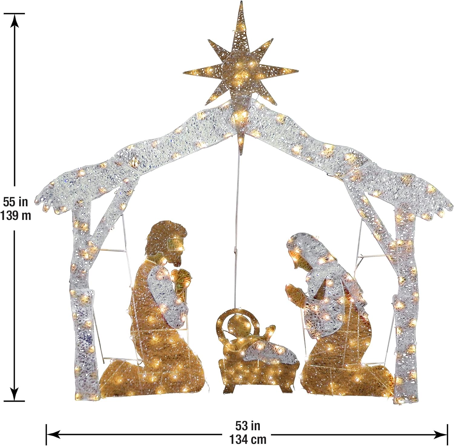 4.5 ft Pre-lit Artificial Chri - Christmas Tree Artificial review and price