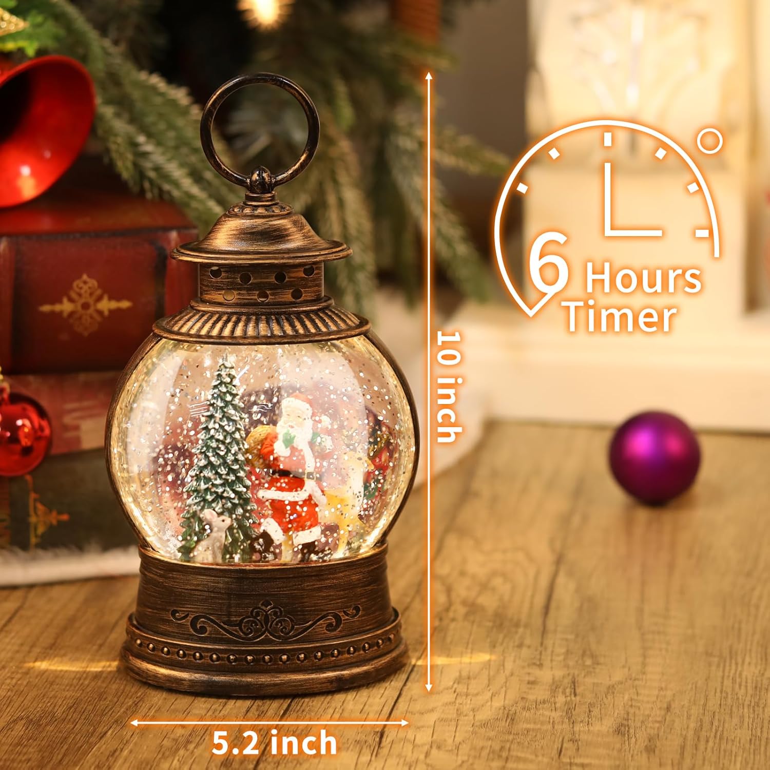 Christmas Snow Globe Lantern w - Snow Globe Musical review and price