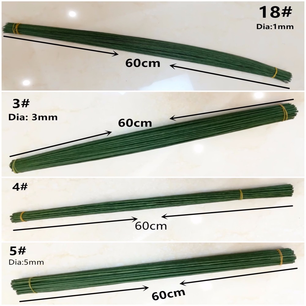 1mm 2/3/4/5mm 40/60cm Dark Gre - Christmas Wreath Fake review and price